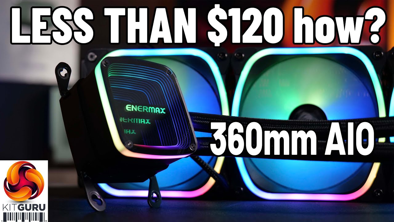 A name you will not have heard much on the channel recently is Enermax, well that is about to change today as I have two of their Aquafusion ADV series AIO coolers to take a look at, both the 240mm and 360 mm Aquafusion ADV have 120mm PWM fans, ARGB lighting effects and an infinity mirror CPU block design. The also come in with very competitive pricing which means they are direct competitors to the likes of DeepCool, Arctic and Endorfy. But how will the Enermax Aquafusion compare in terms of performance? Let’s take a look. Read more here: https://bit.ly/3P34Psi

We never offer affiliate links or take percentages of product sales. If we say the product is good or bad we mean it. Our Editor in chief wrote about why you should value this and how the industry is rife with fake reviews from 'influencers' - read here https://bit.ly/3pXzaw4

00:00 Start
00:52 Overview / availabilty / pricing
02:06 Features / support
02:52 In the box / fan details
06:03 Radiator / pump / cooler
09:25 Installation
13:40 Testing Methodology updates
14:13 Noise output
14:46 CPU Temp Manual OC, 100% fans
15:24 CPU Temp Manual OC (40dBa)
15:55 CPU Temp and Clocks - PBO
16:34 James Closing Thoughts

MSRP Price and availability

• Available in 360mm, 240mm and 120mm versions both in black and white.
• 360mm Black - $119.99/119 Euros
• 240mm Black - £99.99/99 Euros
• 120m Black - $79.99/69 Euros
• White costs about $10 more
Features:
• Patented dual chamber water block design isolates the pump from heat to prolong lifespan.
• Acyrlic pump top with Luminous Aurabelt 3D layer design for unique RGB effect.
• SquA RGB Fans featuring a vortex frame design to generate stronger air pressure.

Enermax Aquafusion ADV Series Specification:
• Compatible Sockets: Intel LGA 1700/1200/115x/2066/2011/2011-3/1366 AMD AM5/AM4/AM3+/FM2+/FM1
• Cold plate Material: Copper
• Radiator Material: Aluminium
• Radiator Dimension: 394 x 120 x 27 mm
• Pump Bearing: Ceramic Bearing
• Pump MTBF: 50,000 Hours
• Tubing length: 400mm
• Warranty: 5 years
Fans:
• Fan Connector: 4-pin PWM + 3 Pin ARGB connection
• Fan Speed: 500-2000 (±10 %) rpm
• Fan Airflow: 39~79.8 CFM
• Fan static Pressure: 0.67~3.6 mm-H2O
• Fan Max Noise: 15~32.6 dBA
• Fan MTTF: ≧ 100,000 hrs
• Fan Dimensions: 120 x 120 x 26 mm
Test System Spec:
• CPU: AMD Ryzen 9 7950X
• Motherboard: Gigabyte X670 Aorus Elite AX
• Memory: 32GB Kingston Fury FK560C36BBEAK2-32 DDR5-6000
• Graphics card: Gigabyte RX 6700 XT Gaming OC
• Storage: 500GB Corsair MP600 PCIe Gen4 NVME M.2 SSD
• Power Supply: Seasonic Prime TX-1000
• Chassis: Open Test Bench
• Thermal Compound: Arctic MX-6
• Operating System: Windows 11 Version 22H2

Discord invite link: https://discord.gg/4cqFSWY

Steam Community https://steamcommunity.com/groups/kitguruofficial

Be sure to support us on PATREON https://www.patreon.com/kitgurutech and read our MANTRA on HONEST REVIEWS Here: http://bit.ly/2BopnF9

Final output – colour grading/titling etc:
iMac Pro 18 Core/Vega 64/128GB
iMac 2019 9900k Vega 48/64/1TB
Adobe Premiere Pro CC (PC)
Davinci Resolve Studio 14/15 (Mac)
iPad Pro 12.9 inch (2018) machines with LumaFusion
Final Cut Pro (Mac)

Visit our facebook page over here! https://www.facebook.com/KitGuru.net/

Visit our Twitter page over here! https://twitter.com/kitgurupress?lang=en

#enermax #aquafusion #aio